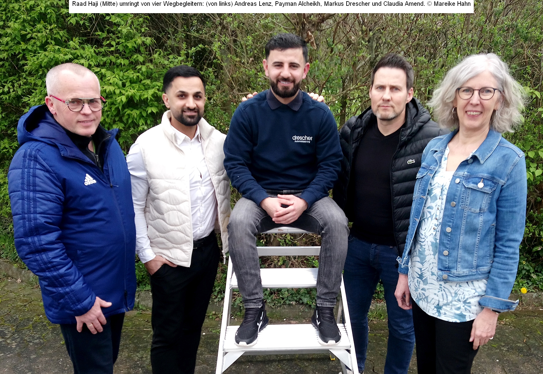 Fünf Freunde: Diakonie-Serie „Gelungene Integrations-Geschichten“